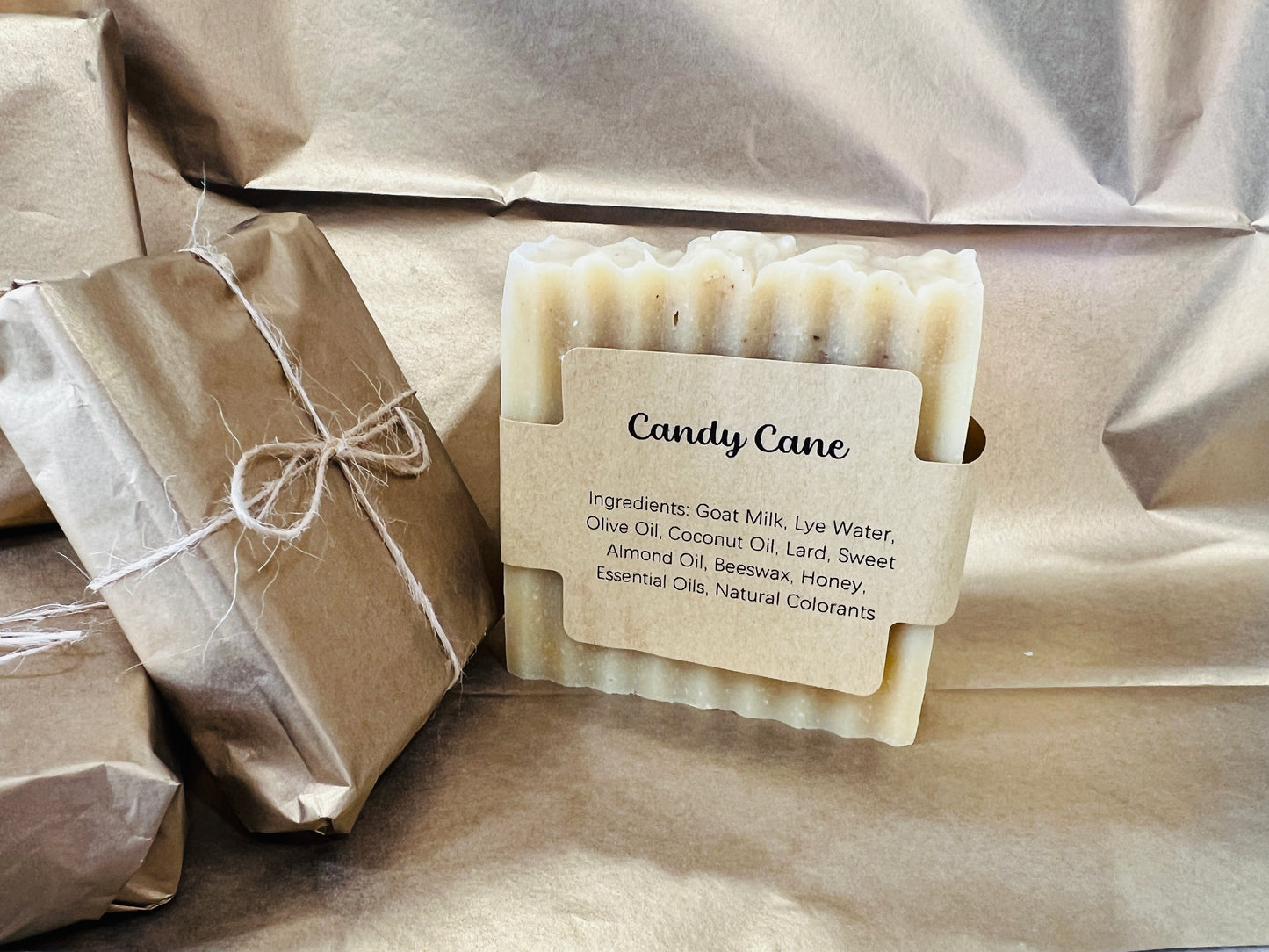 Candy Cane Bar Soap